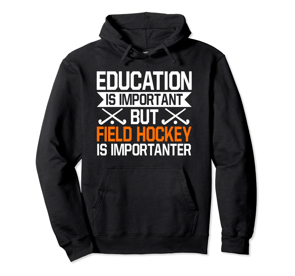 Field Hockey Player Coach Goalkeeper Hoodie - Graphic Print for Adults