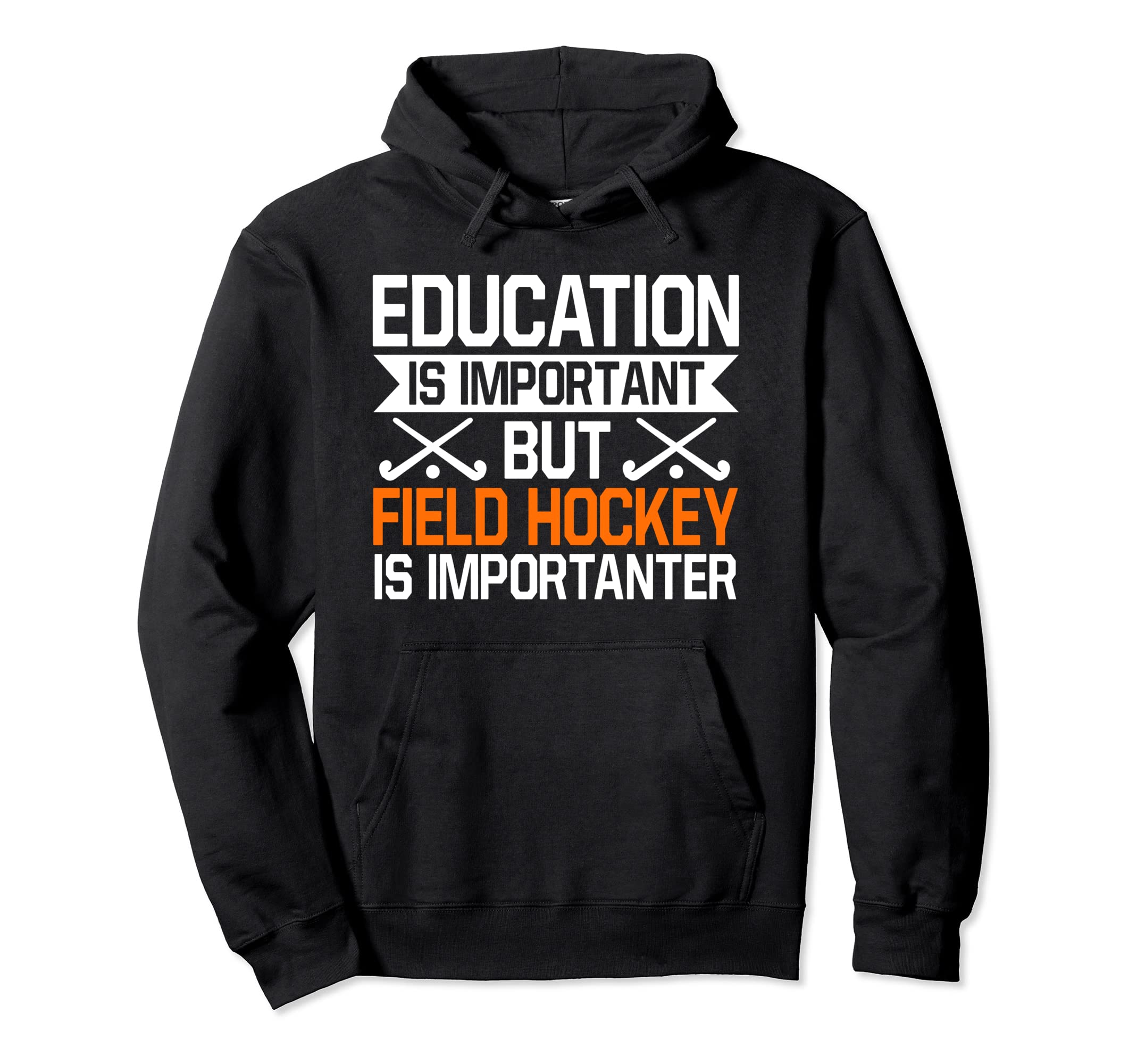 Field Hockey Player Coach Goalkeeper Hoodie - Graphic Print for Adults