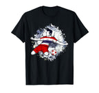 Thailand Soccer Thai National Flag T-Shirt - Aesthetic Graphic Unisex