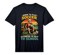Soccer Player Playing Soccer Funny T-Shirt - Aesthetic Graphic Unisex