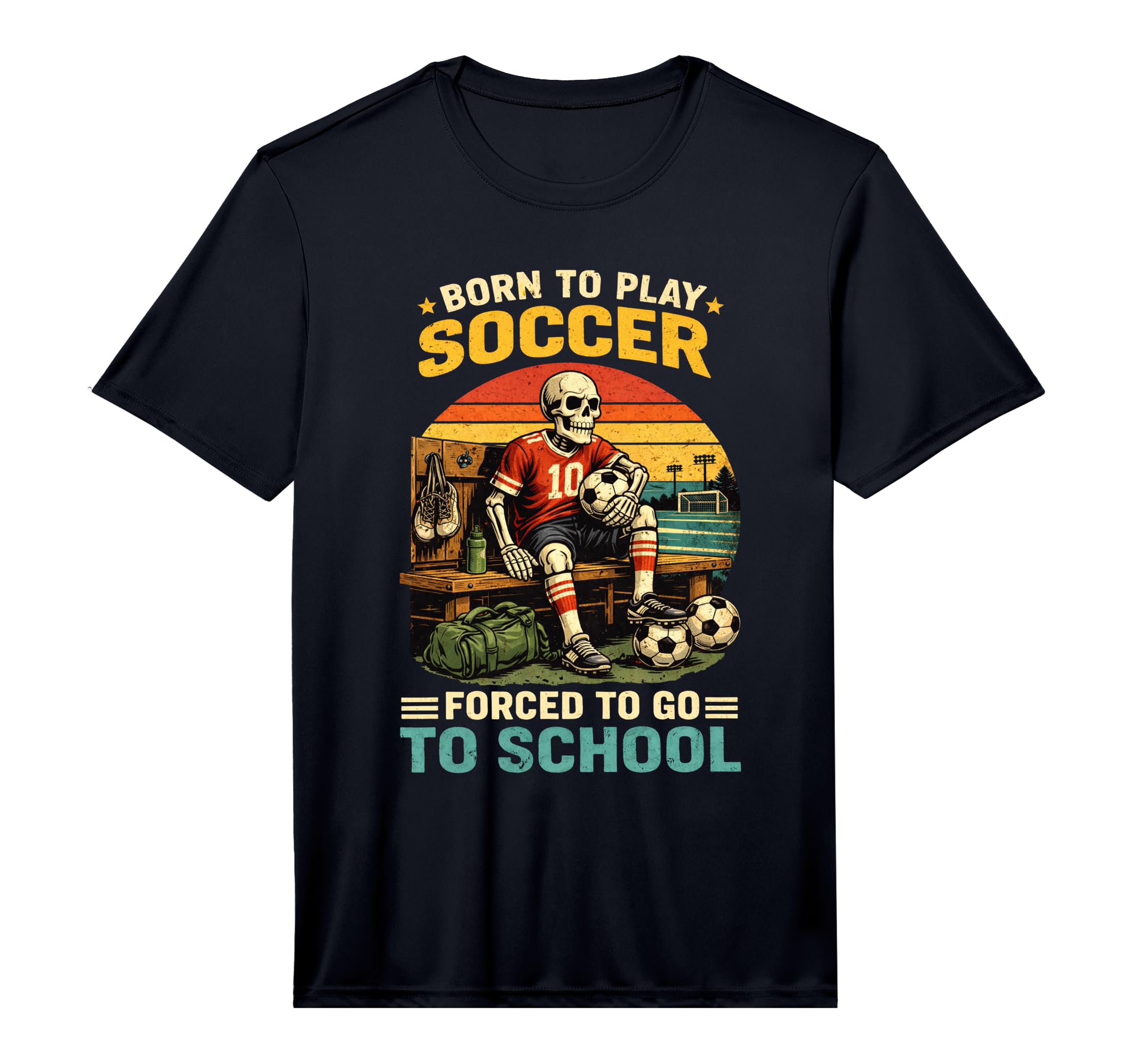 Soccer Player Playing Soccer Funny T-Shirt - Aesthetic Graphic Unisex