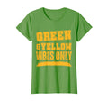 Green And Yellow Game Day T-Shirt - Trendy Graphic for Adults