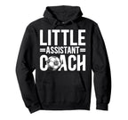 Little Assistant Coach Soccer Assistant Hoodie - Novelty Apparel Men Women