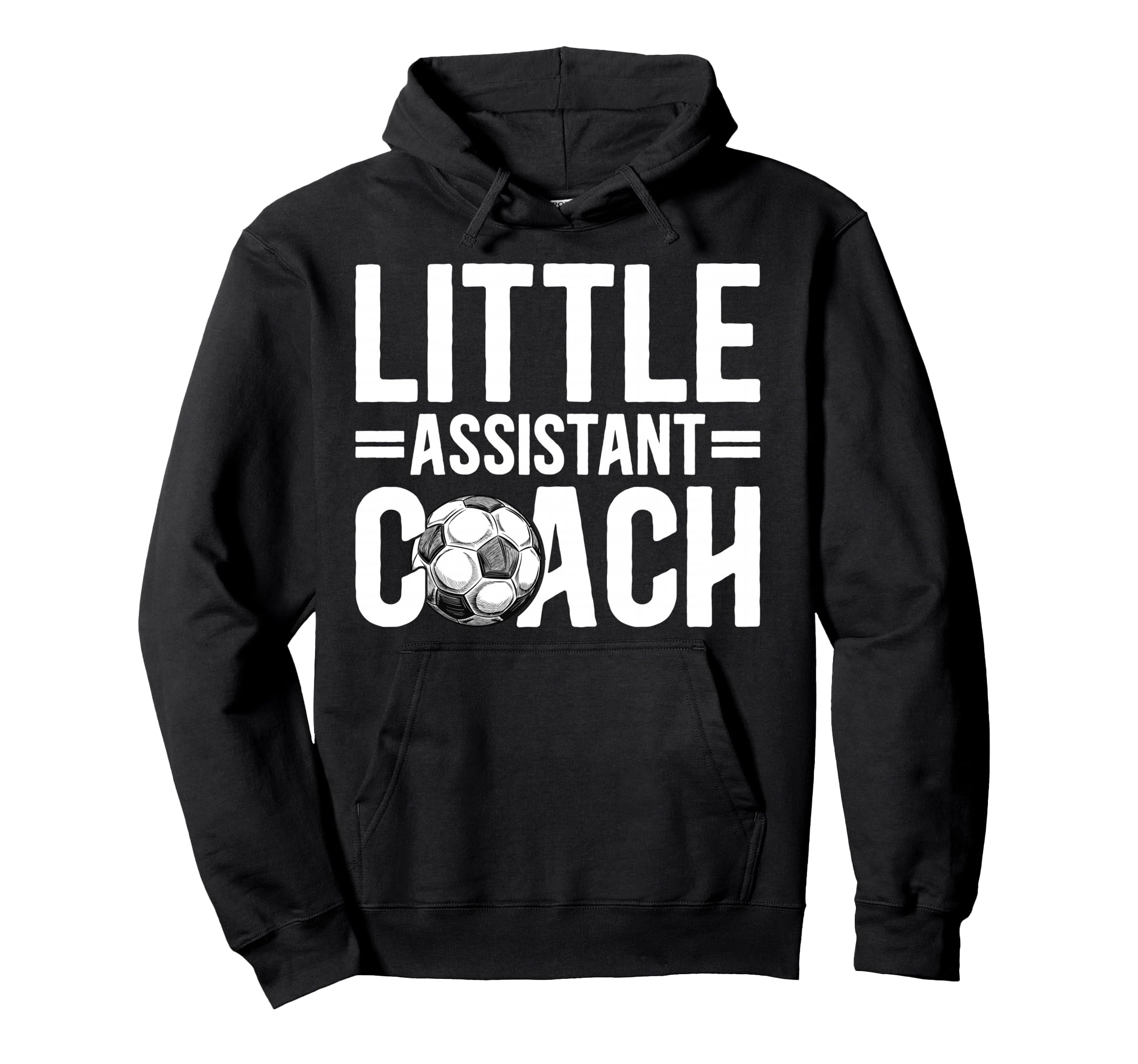 Little Assistant Coach Soccer Assistant Hoodie - Novelty Apparel Men Women
