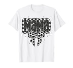 Soccer Mama Ball Coquette Bow Game T-Shirt - Minimalist Print for Adults