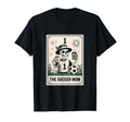 Soccer Mom Tarot Card Halloween Soccer T-Shirt - Unique Graphic Men Women
