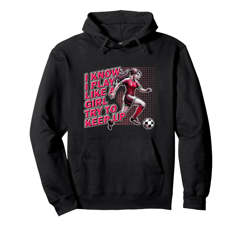 Soccer Inspirational Phrase Teen Game Day Hoodie - Novelty Apparel Unisex