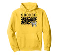 Soccer Mama Crazy Proud Always Loud Bow Hoodie - Graphic Print Unisex