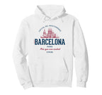 Spain Styled Barcelona Hoodie - Custom Art Print Men Women