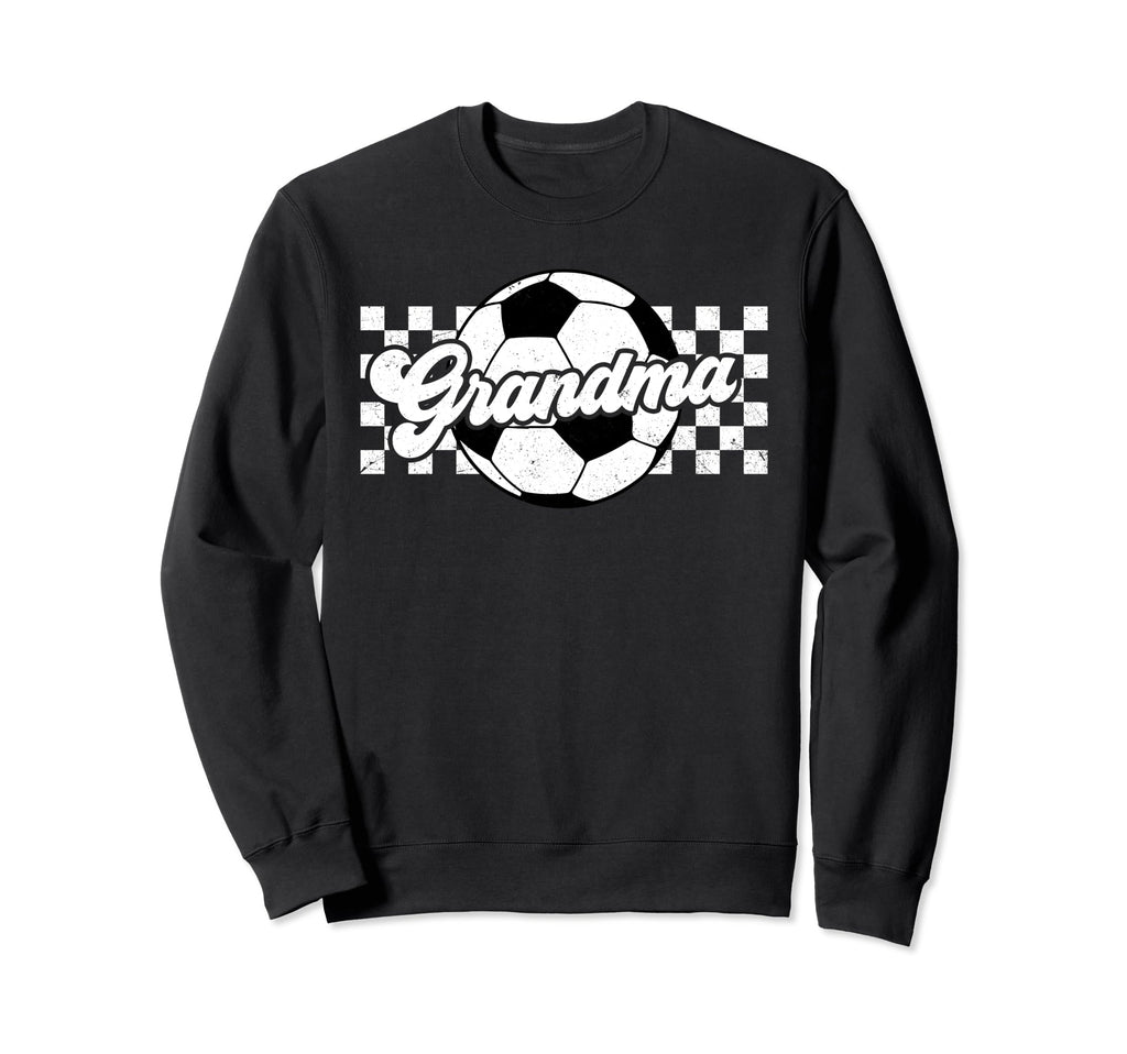 Soccer Grandma Lover Family Mothers Sweatshirt - Aesthetic Graphic Unisex