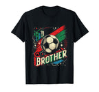 Soccer Brother Family Matching Team T-Shirt - Trendy Graphic Unisex