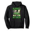 Soccer Always Attack Striker Mindset Hoodie - Custom Art Print for Adults