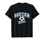 Soccer Mom Proud Game Day Supporter T-Shirt - Graphic Print for Adults