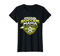 Soccer Mama Funny Proud Loud Game Day T-Shirt - Novelty Apparel for Adults