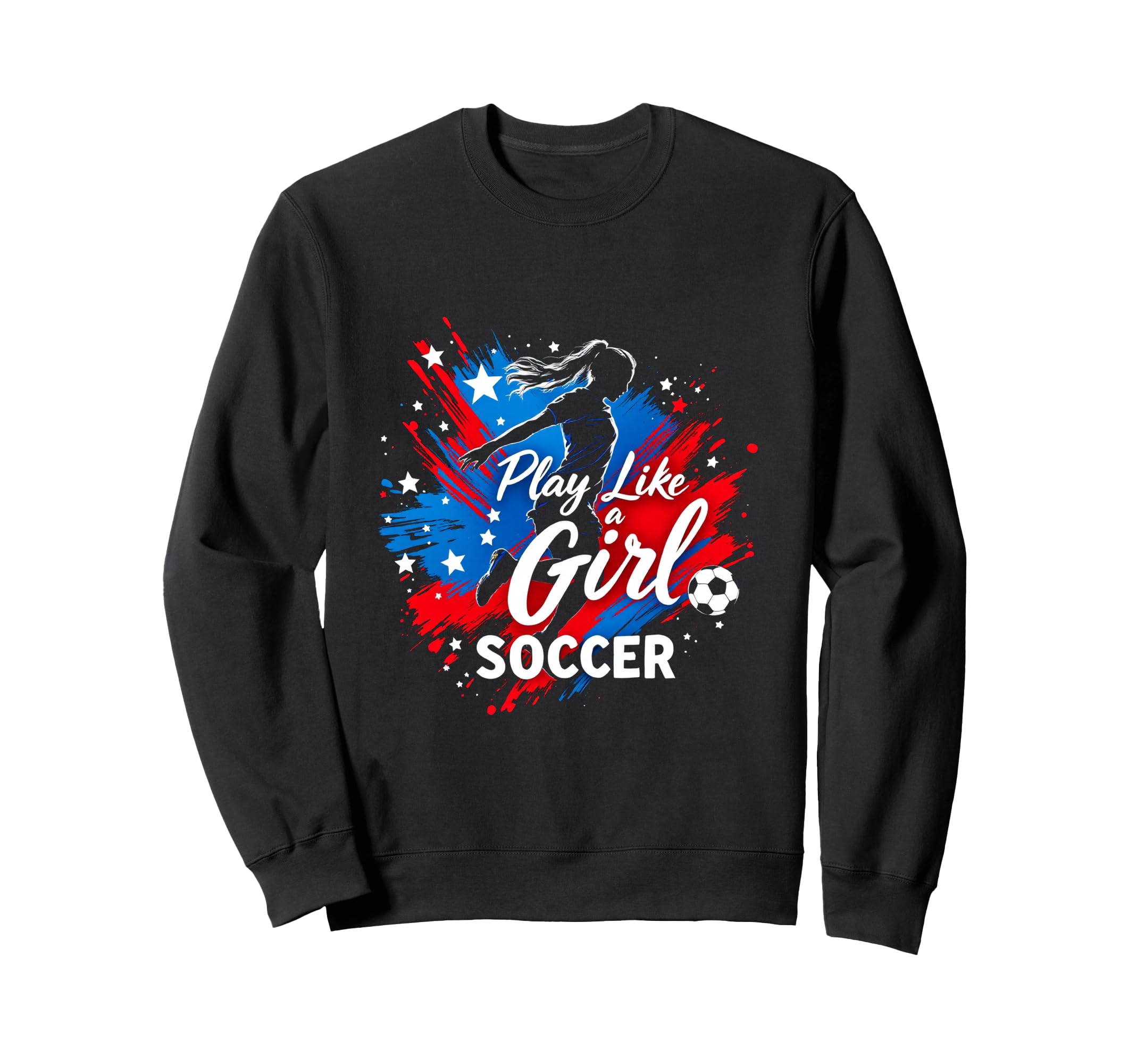 Play Like Soccer Sweatshirt - Streetwear Style Unisex