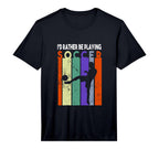 Id Rather Be Playing Soccer Player T-Shirt - Unique Graphic Men Women