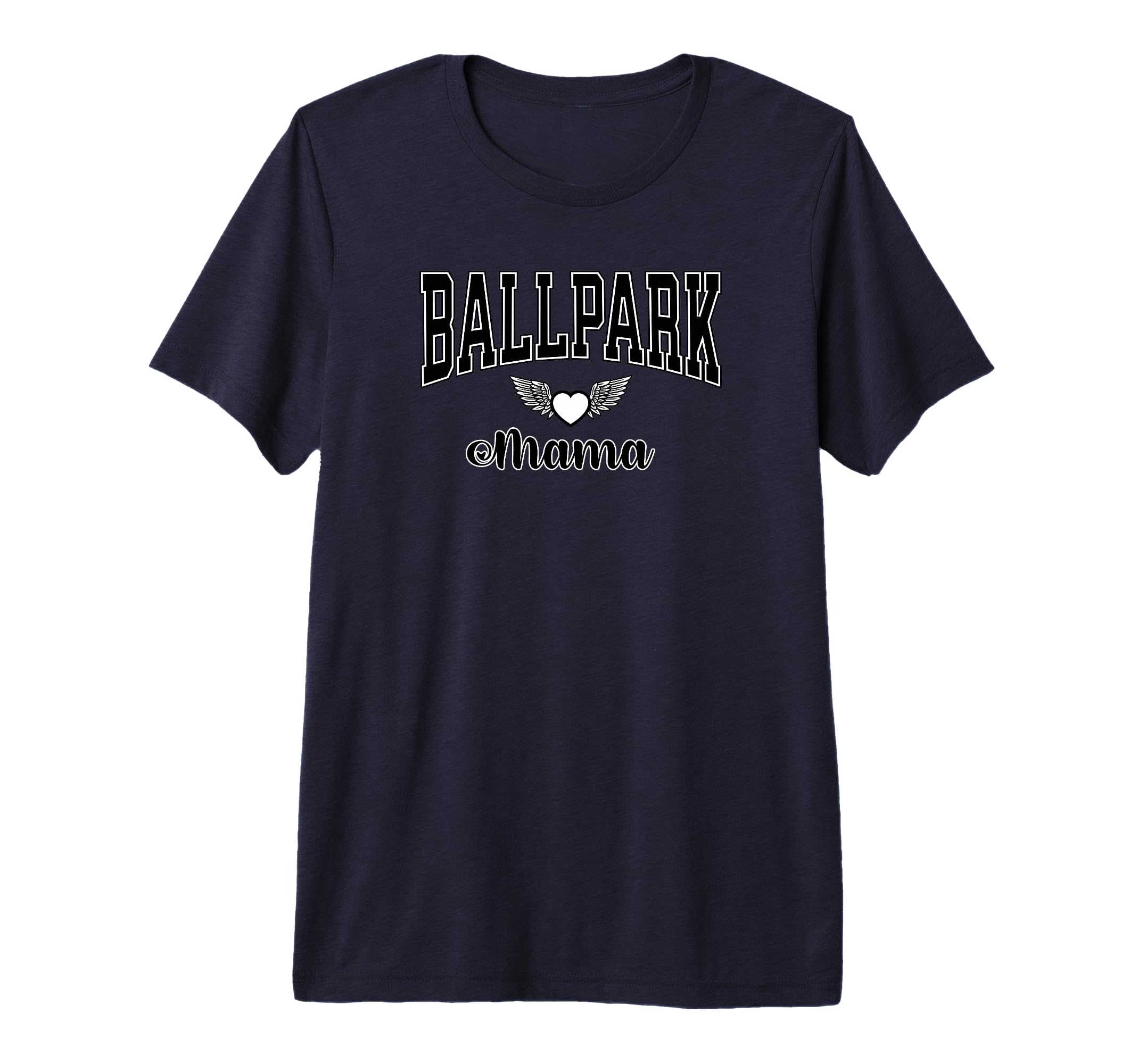 Ballpark Mama Baseball Moms Soccer Moms T-Shirt - Custom Art Print Unisex
