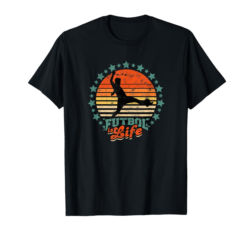 Futbol Is Life Soccer Funny Football T-Shirt - Streetwear Style for Adults