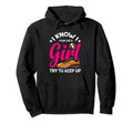 I Know I Play Like Soccer Hoodie - Fun Novelty Design for Adults
