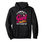 I Know I Play Like Soccer Hoodie - Fun Novelty Design for Adults