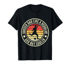 Soccer Dad Like Regular Dad But Cooler T-Shirt - Unique Graphic Unisex