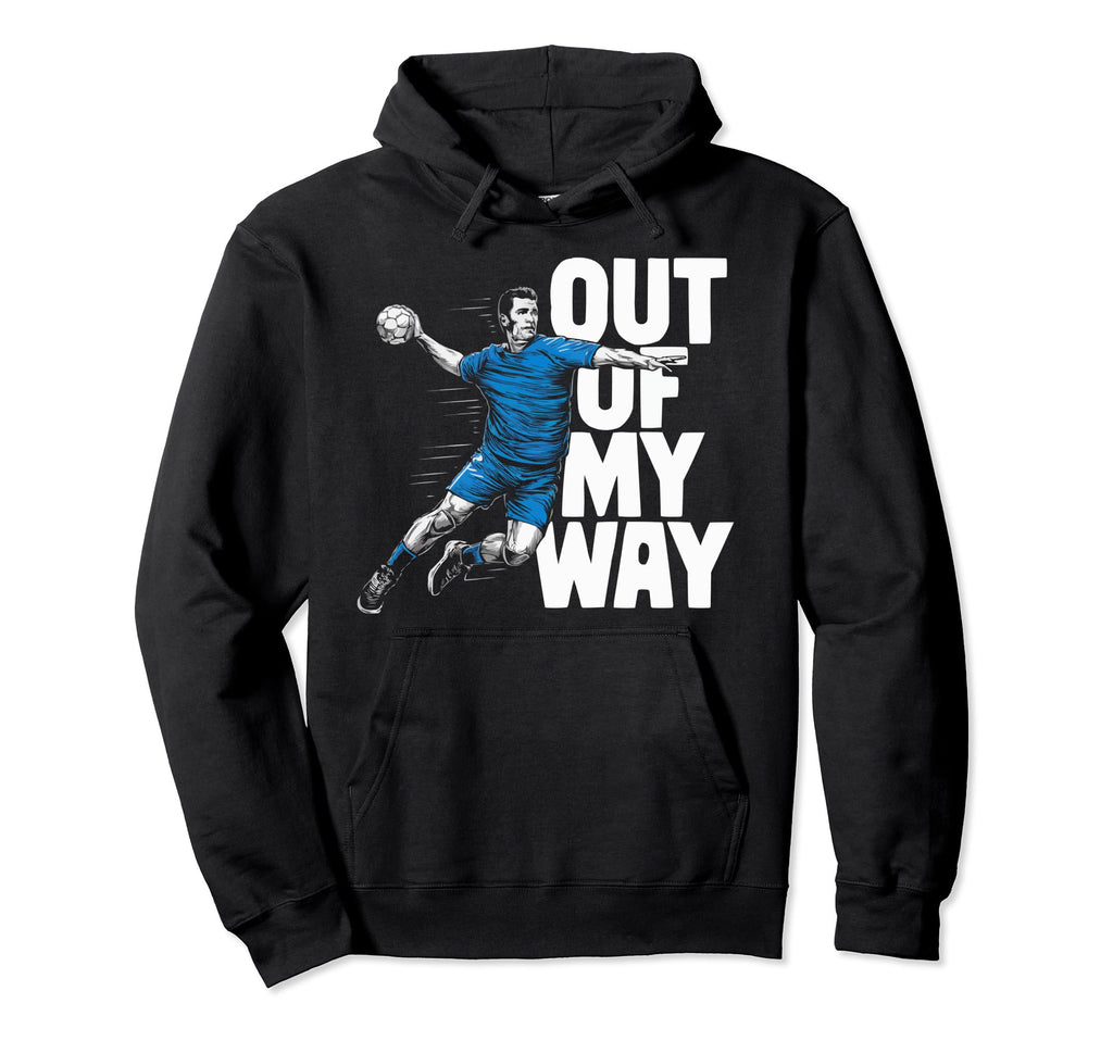 I Love Handball Player Sports Goalkeeper Hoodie - Graphic Print Unisex