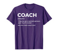 Coach Definition Funny Best Coach Ever T-Shirt - Novelty Apparel Unisex