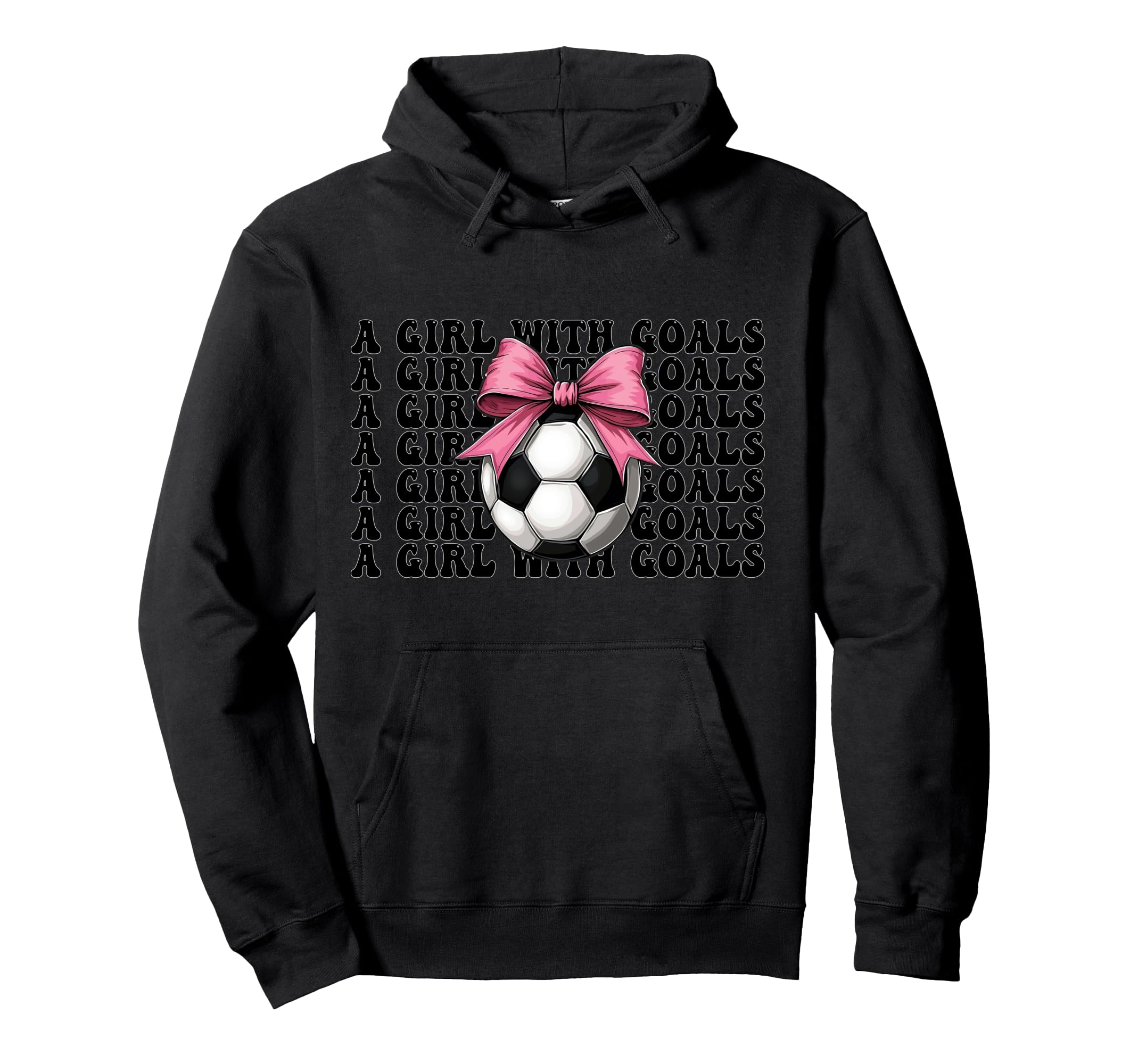 Soccer Soccer Mom Mothers Day Goals Hoodie - Fun Novelty Design for Adults