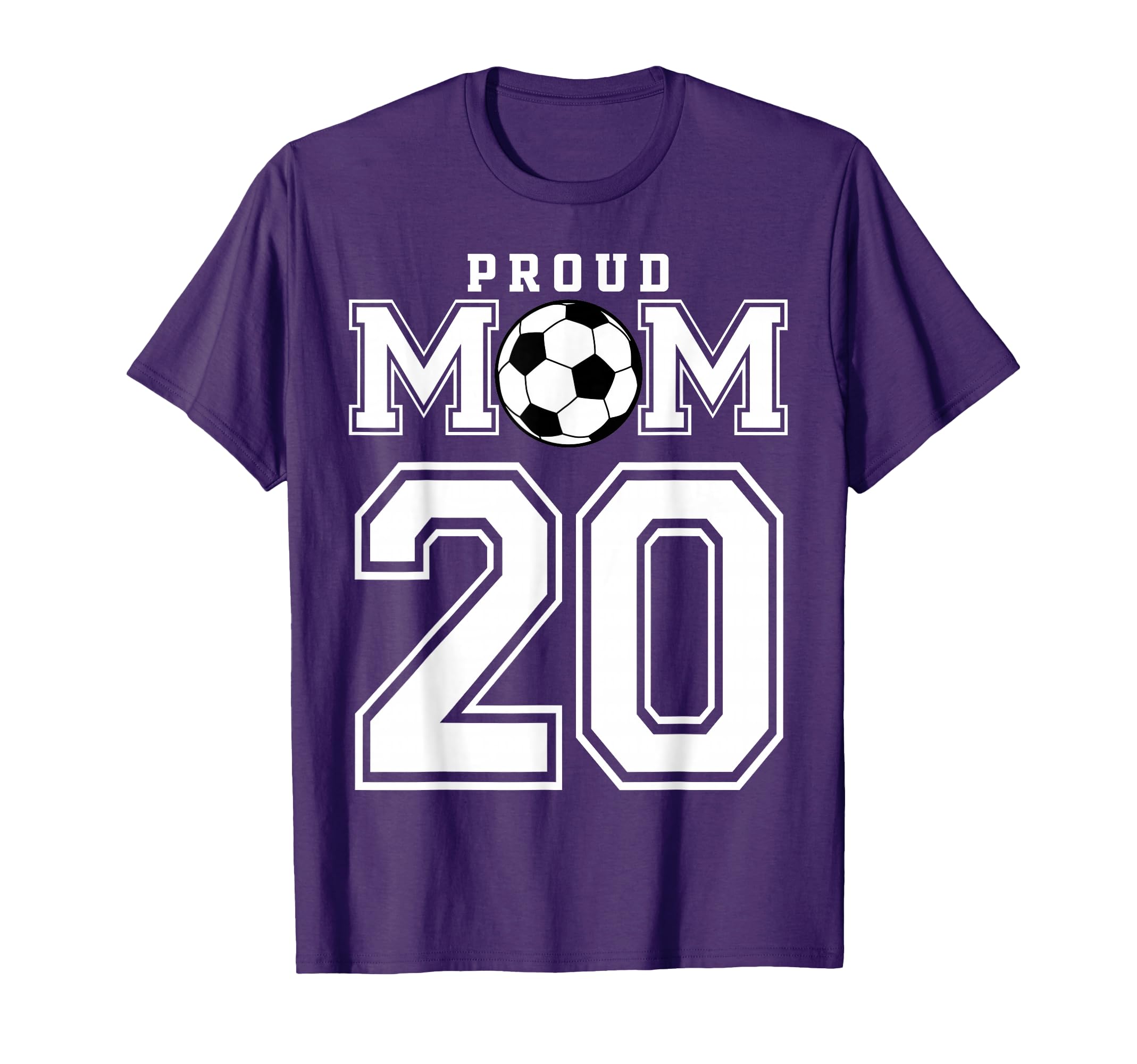 Number 20 Custom Proud Soccer T-Shirt - Casual Everyday Wear Men Women