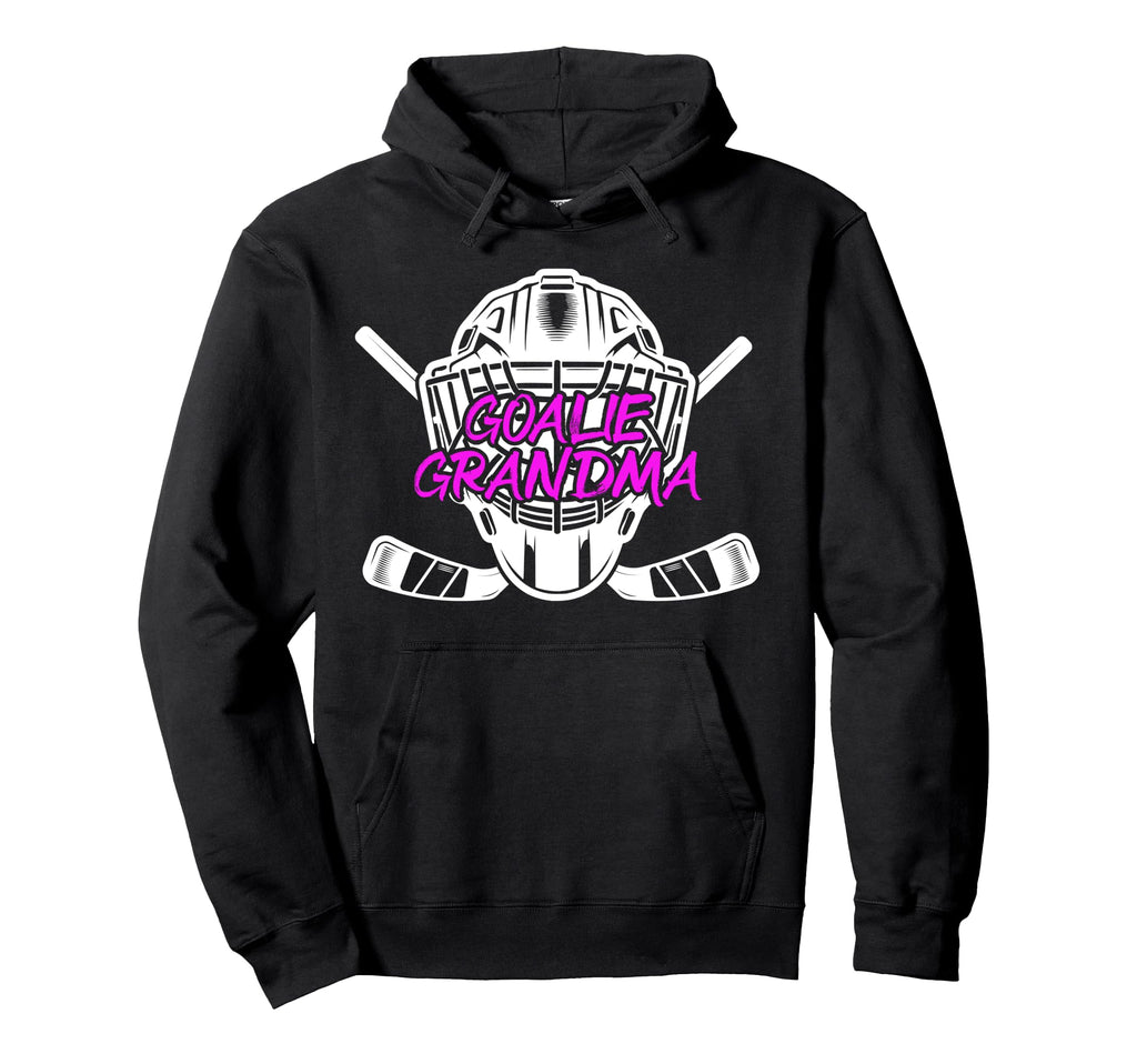 Ice Hockey Goalie Grandma Hockey Hoodie - Streetwear Style for Adults