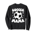 Soccer Mama Groovy Soccer Mom Sweatshirt - Casual Everyday Wear for Adults