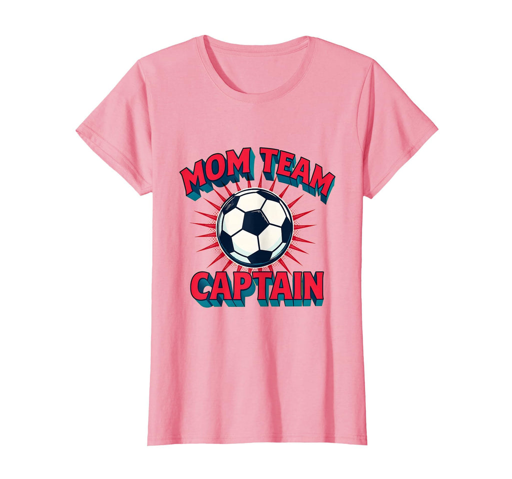Soccer Mom Team Captain T-Shirt - Casual Everyday Wear Unisex