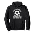 Assistant Coach Hero Funny Soccer Hoodie - Minimalist Print for Adults