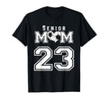 Proud Senior Soccer Mom Custom Jersey T-Shirt - Minimalist Print Men Women