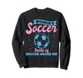 Soccer Team Outfit Players Fans Sweatshirt - Unique Graphic for Adults