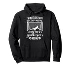 Im Soccer Goalkeeper Mom Soccer Goalie Hoodie - Unique Graphic for Adults