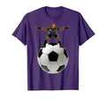 Bear Goalie Soccer Ball Behrbones T-Shirt - Custom Art Print Men Women