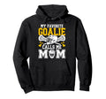 Proud Lacrosse Goalkeeper Mom Lacrosse Hoodie - Trendy Graphic for Adults