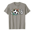 2026 Soccer Play Game Year Players T-Shirt - Aesthetic Graphic Men Women