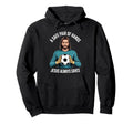Funny Jesus Football Soccer Goalkeeper Hoodie - Casual Everyday Wear Unisex
