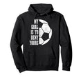 Soccer Goalie My Goal Is To Deny Hoodie - Casual Everyday Wear Men Women