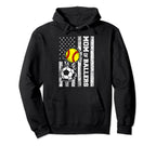 Mom Ballers Funny Usa Flag Soccer Hoodie - Fun Novelty Design Men Women