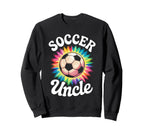 Soccer Uncle Tie Dye Sweatshirt - Casual Everyday Wear for Adults