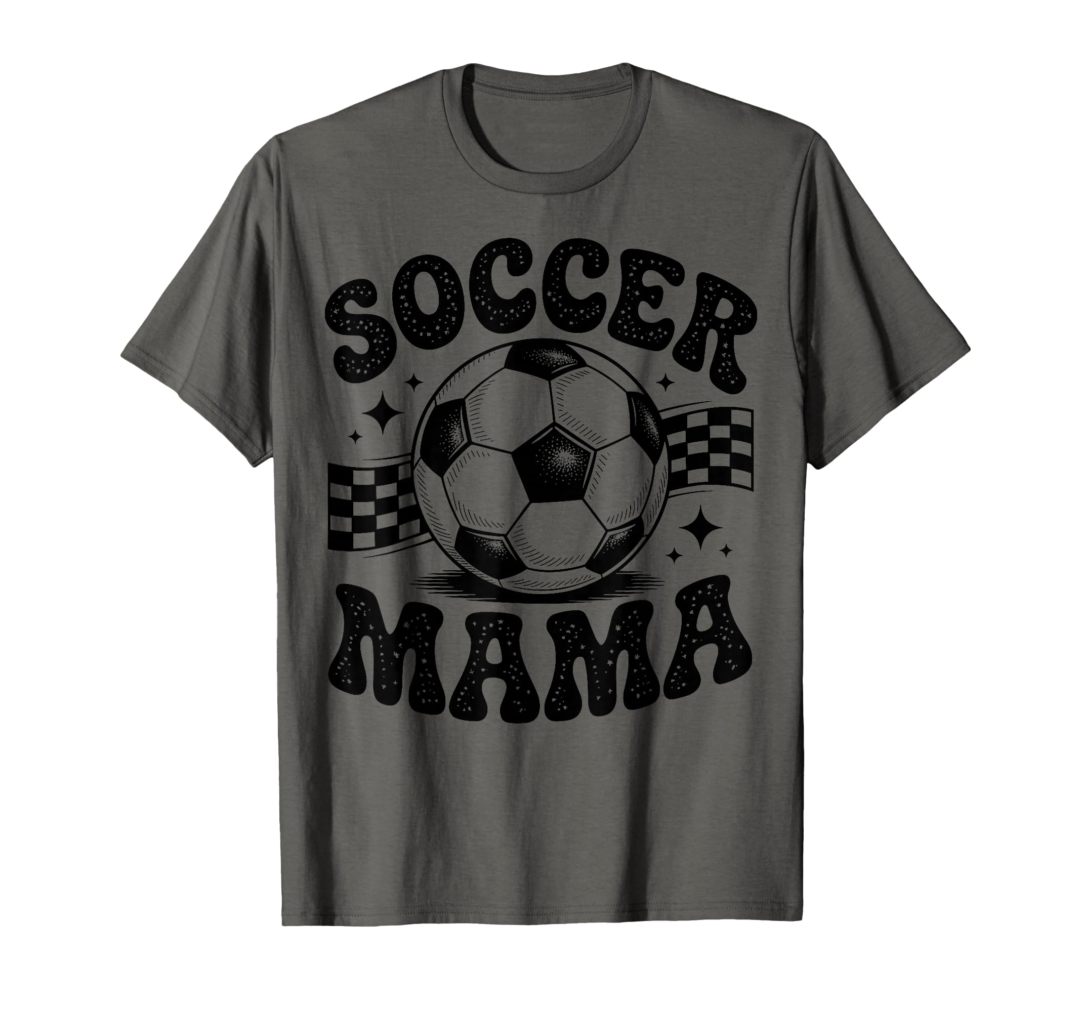 Soccer Mama Football Soccer T-Shirt - Casual Everyday Wear for Adults