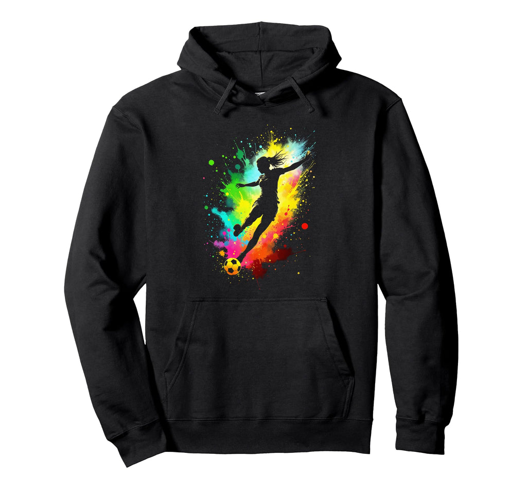 Soccer Player Soccer Player Hoodie - Trendy Graphic Unisex