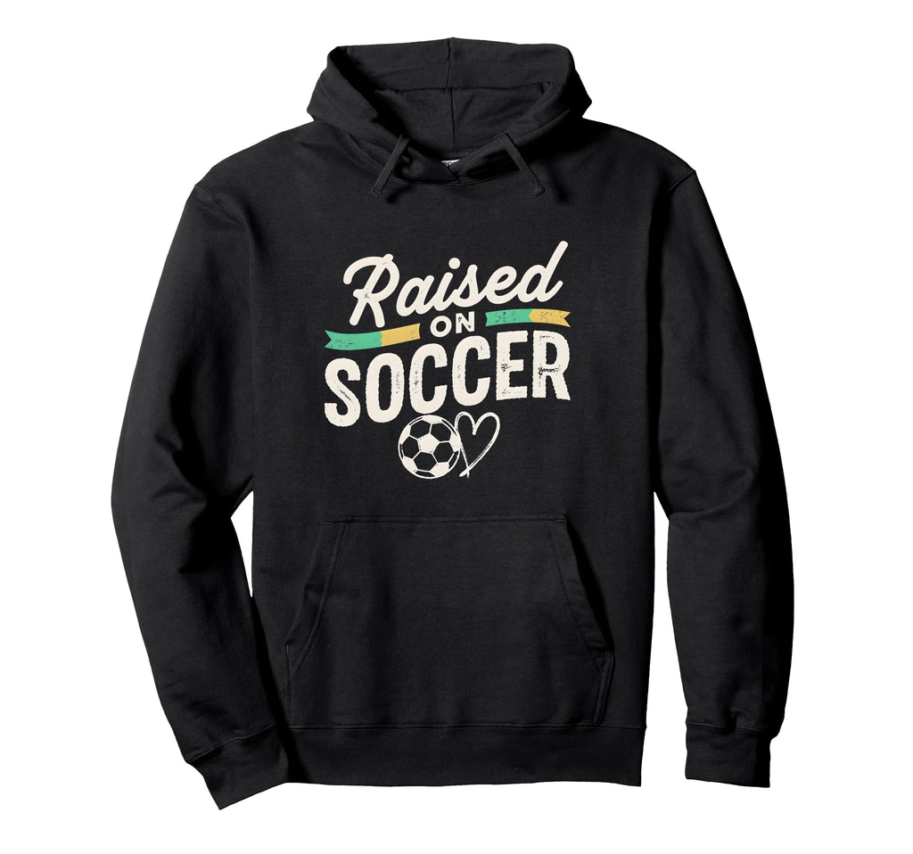 Raised Soccer Mom Family Pride Hoodie - Custom Art Print Men Women