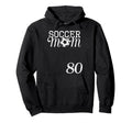Soccer Mom Jersey Number 80 Favorite Hoodie - Novelty Apparel Unisex