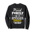 Proud Family Soccer Senior 2026 Sweatshirt - Trendy Graphic Unisex