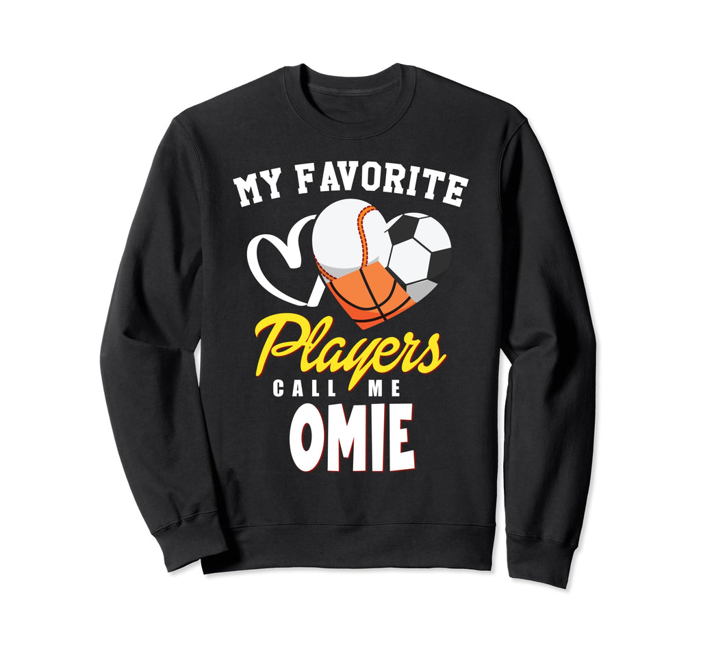 My Favorite Players Baseball Sweatshirt - Novelty Apparel for Adults
