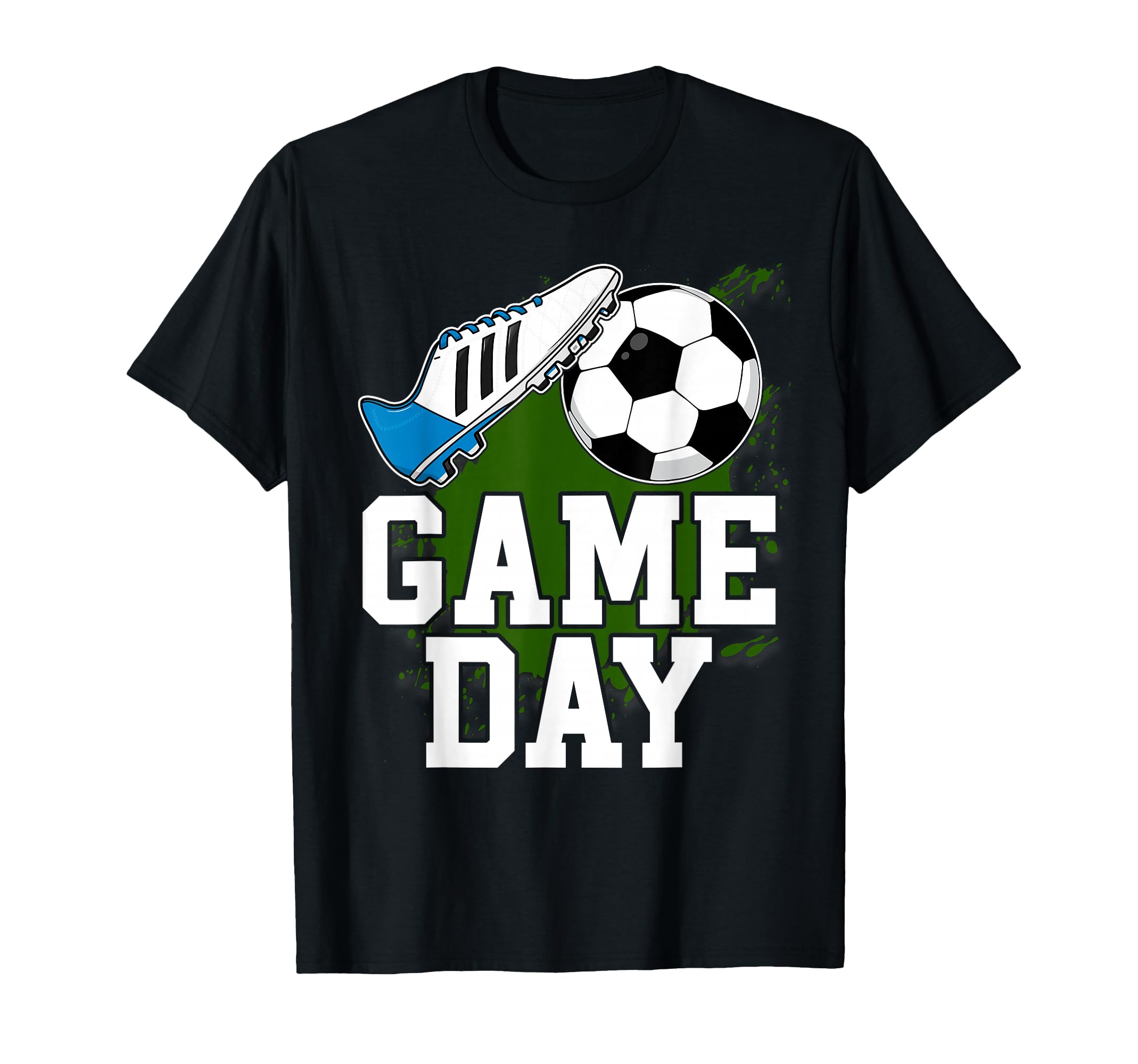 Game Day Soccer Ball Hearts Soccer Mom T-Shirt - Unique Graphic Unisex